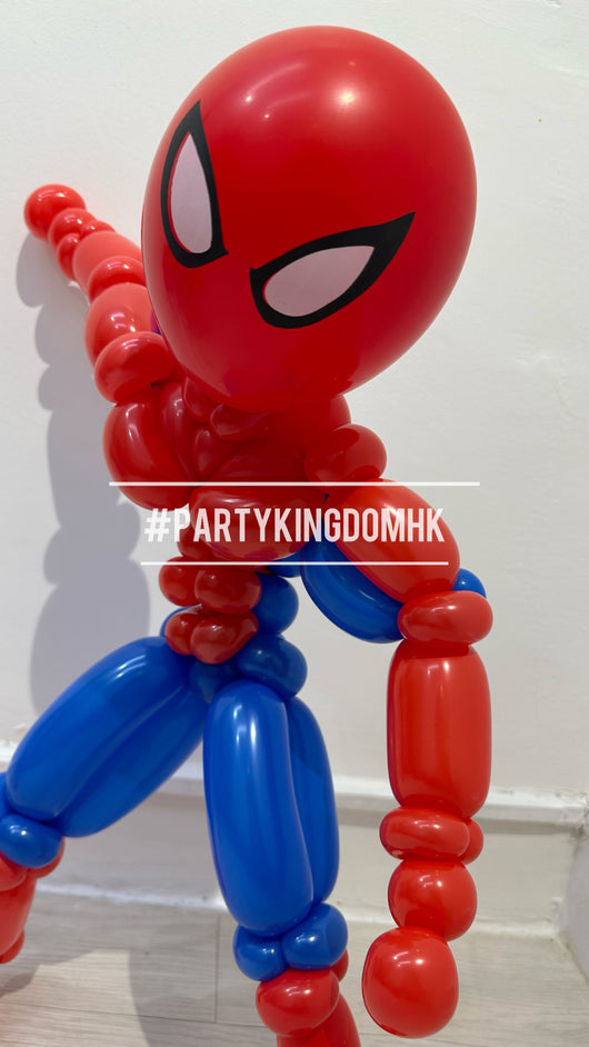 蜘蛛俠扭氣球造型